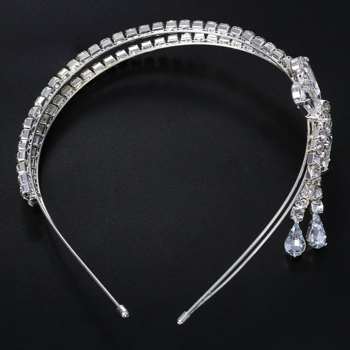 Crystal Dragonfly Hair Band Headband Headwear Bride Accessories Rhinestone Wedding Hair Jewelry