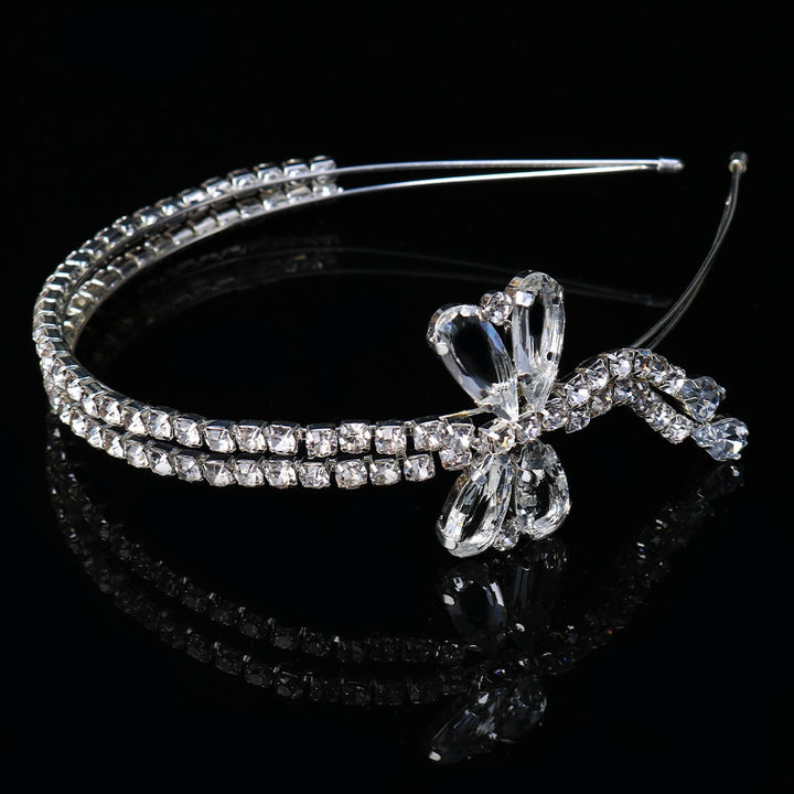 Crystal Dragonfly Hair Band Headband Headwear Bride Accessories Rhinestone Wedding Hair Jewelry