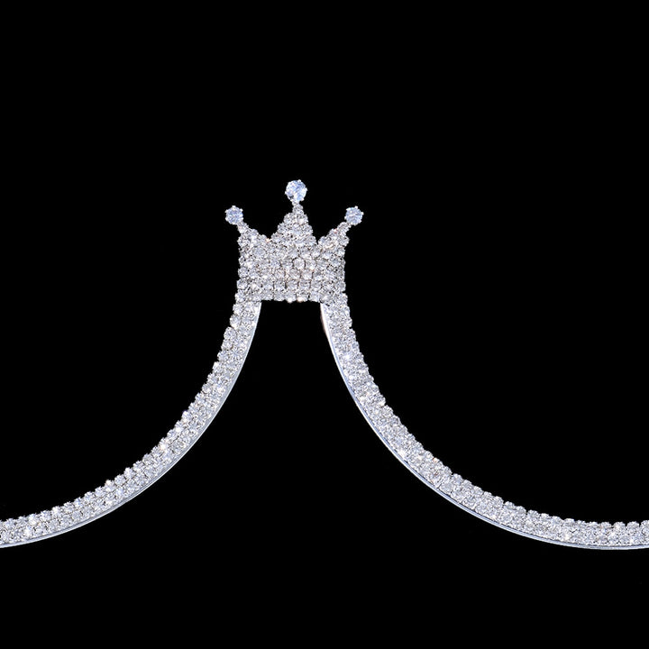 Crown Chest Bracket Bras Chain Harness Chest Chain Women Body Jewelry Rhinestone