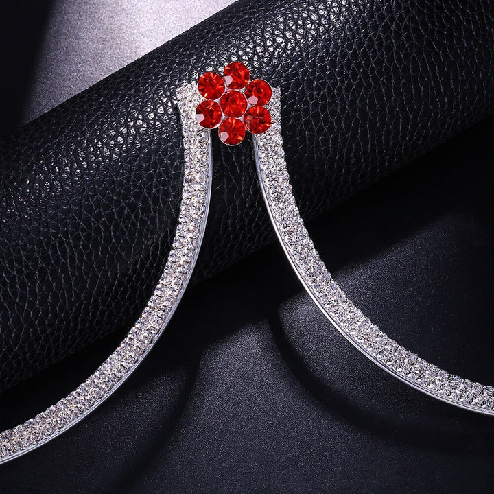 Bead Flower Chest Bracket Bra Underwear Jewelry Women Bikini Accessories Bling Rhinestone Body Jewelry